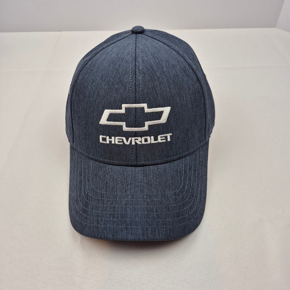 Chevrolet Hat‎ Cap Blue Adjustable Baseball Cap GM Licensed Fahrenheit Headwear